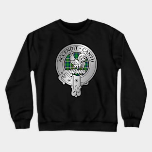 Clan Cockburn Crest & Tartan Crewneck Sweatshirt